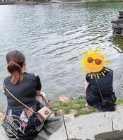 考古 恋母少年 19 陪妈妈小姨游湖0