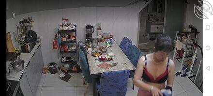 风骚丈母娘，明知我能看监控还会脱光光0