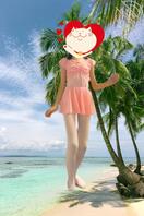 成年人十九岁女儿的正常舞蹈-穿着，搬运可爱大人表演舞蹈0