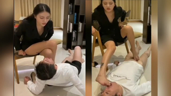 诺曦口水赏赐裸足足交臀榨对着腿手冲