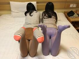 双飞丝袜性感足交2