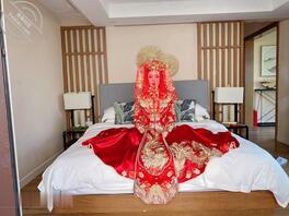 【露脸骚逼044】贱种新娘，凤冠秀禾装，全量更新【高清收藏版】