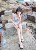 三十二、上门私拍-----约拍海边小姐姐，死活不肯脱短裤2