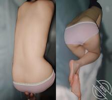 晚上趁姐姐熟睡，抓住机会偷偷拍照2