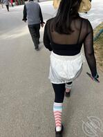 遇到的透明骚货2