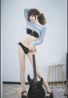 蕾丝内衣吉他小姐姐1