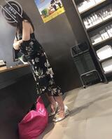 老妈的高跟配丝袜好诱人