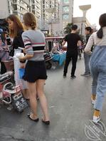 街拍美女