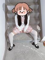 【奶气原创79】带女儿楼梯野战被女邻居看到（预告）1