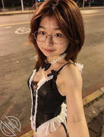 第二次露出大成功，被学长调成小狗后暴操0