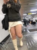 抄底粗腿母猪-棕色还是橙色内裤1