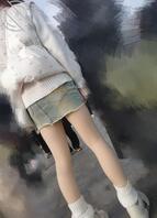 跟拍女大学生光腿神器1