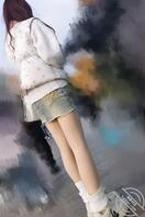 跟拍女大学生光腿神器2