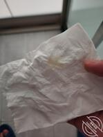 亲三姨的原味内裤，撸鸡巴非常爽，没敢射上面1