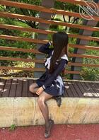给你女儿买的这一身还挺好看