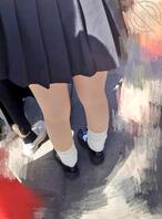 【偷拍】女大学生的性感丝袜，本系的，这小骚货是故意的吧2