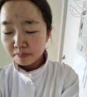 护士宾馆约炮，在家里给炮友拍照2