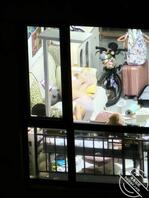 邻居好骚啊穿着内裤躺沙发上，屁股真大啊0