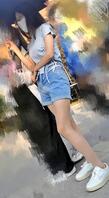 【偷拍】天气炎热，大学里的女学生开始穿超短裤和jk了，腿都很漂亮2
