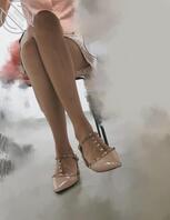 桌底偷拍师范女学生铆钉鞋骚腿（2）0