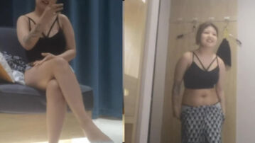 [原创] 花臂少女，干完全身都瘫了，好一会才站起来