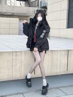 黑丝短裙0