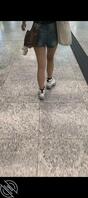一路跟拍美腿