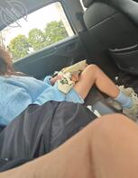 跟我一个驾校的长腿妹子