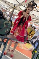 红裙cos小姐姐，超薄肉丝1