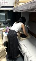 中秋坐火车回老家1