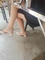 深圳街头拍摄美腿0