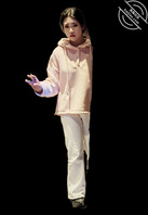 原创厕拍 白裤子小姐姐可能有所察觉了吧，一直盯着我看0