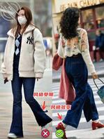 建议“牛仔裤”下面尽量少配运动鞋，瞧杭州、上海这样穿是有多美2