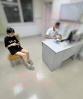  【原创内容93】妹妹腿被划伤了，带她去医院看看，可不能伤了骨头啦1