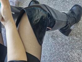 简简单单发个女朋友的长筒靴1