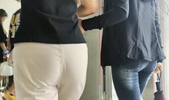 偷拍意淫大肥臀屁股，有没有同好一起交流，你最想后入哪个？