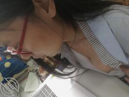 女老师，办公室露出诱惑2