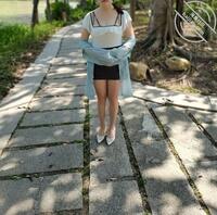 风骚妈妈户外露出