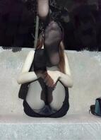 深夜黑丝户外露出，爸爸看的出来母狗有没有穿内内吗0