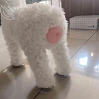 新买的玩具充气娃娃，女儿孕妇1