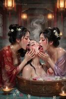儿媳妇和婆婆唾液接吻