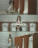 少女男厕露出2