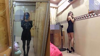 【原创露脸】老婆嫌我时间短，用假阳具插完爽够才给我操，一边自慰一边吃鸡。0