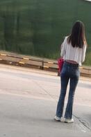 一个身材不错的妹子1