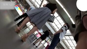 【裙底内裤合集】各种各样的骚内裤包裹着肥逼。