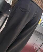 翘臀太有型了，正对后面2