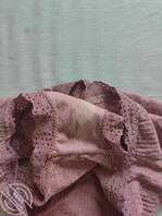 妈妈换下来的内裤，骚味十足，对着狠狠撸一发，妈妈的原味内裤2