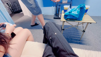 【原创视频39】电玩店里,表妹口嗨技术长进不少,逼都被捅出血啦2