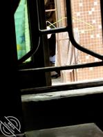 对面楼一个阿姨换衣服0