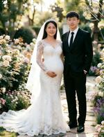 和骚妈王琳办了结婚证，拍了婚纱照，合法做爱